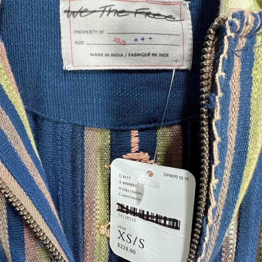 Free People We The Free Long Weekend Knit Mixed Hoodie